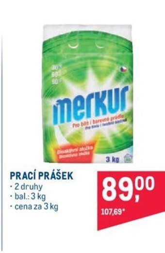 PRACÍ PRÁŠEK MERKUR