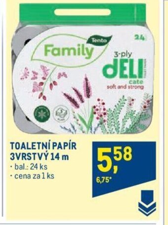 Makro TOALETNÍ PAPÍR 3VRSTVÝ 14 m nabídka
