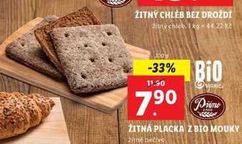 Lidl Žitná placka z bio mouky, 100 g nabídka