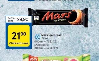 Tesco Mars ice cream nabídka