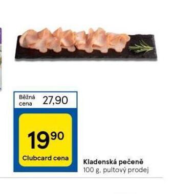 Tesco Kladenská pečeně nabídka