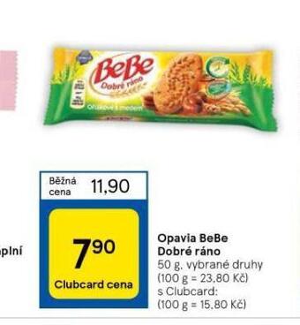 Tesco Opavia bebe dobré ráno nabídka