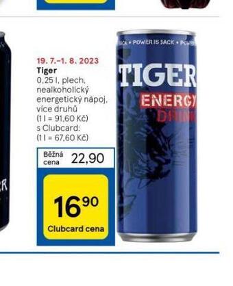 Tesco Tiger nabídka
