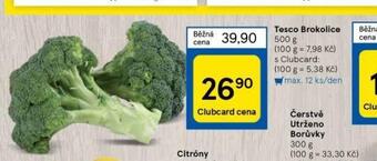 Tesco Brokolice nabídka