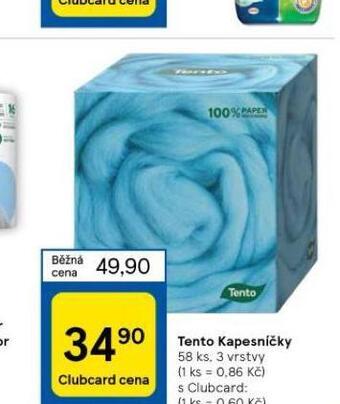 Tesco Tento kapesníčky nabídka