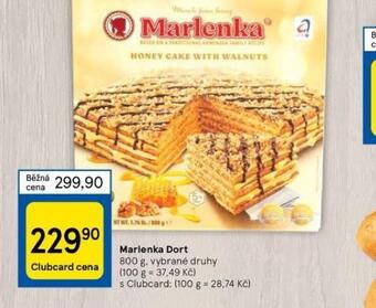 Tesco Marlenka dort nabídka
