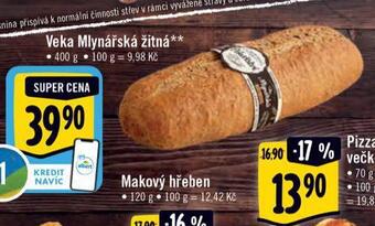 Albert Veka mlynářská žitná nabídka