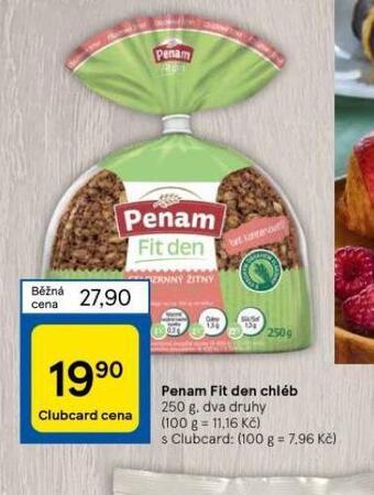 Tesco Penam fit den chléb nabídka