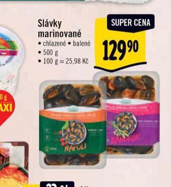 Albert Slávky marinované nabídka