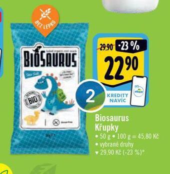 Albert Biosaurus křupky nabídka