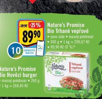 Albert Bio trhané vepřové nabídka