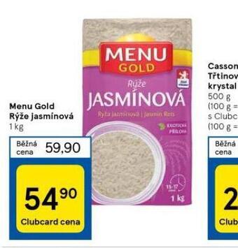Tesco Menu gold rýže jasmínová nabídka