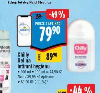 Albert Chilly gel pro intimní hygienu nabídka