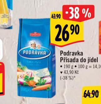 Albert Podravka přísada do jídel nabídka