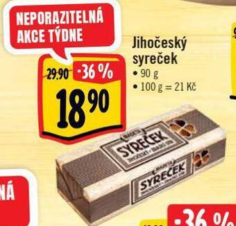 Albert Jihočeský syreček nabídka