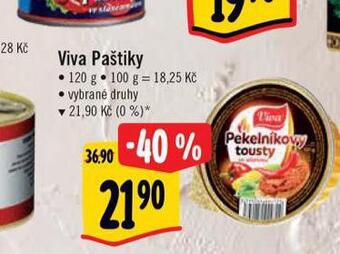Albert Viva paštiky nabídka