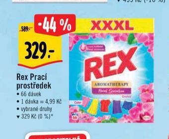 Albert Rex prací prostředek nabídka