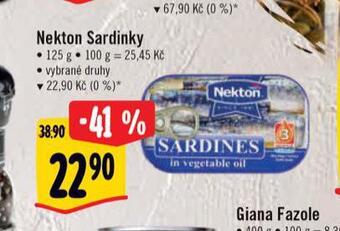 Albert Nekton sardinky nabídka