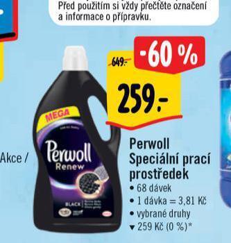 Albert Perwoll speciální gel na praní nabídka