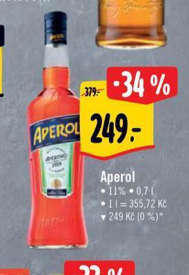 Albert Aperol nabídka