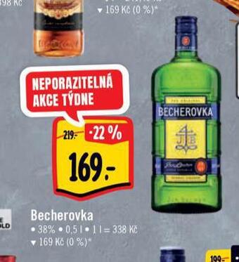 Albert Becherovka nabídka