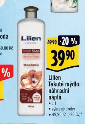 Albert Lilien tekuté mýdlo nabídka