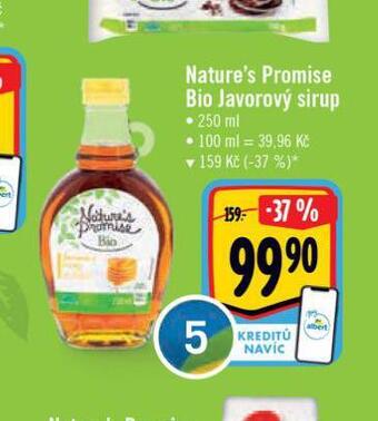 Albert Bio javorový sirup nabídka