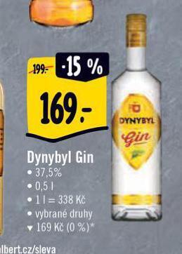 Albert Dynybyl gin nabídka