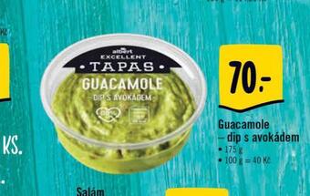 Albert Guacamole - dip s avokádem nabídka
