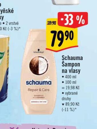 Albert Schauma šampon nabídka