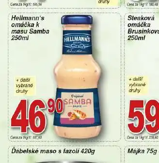 Hruška Hellmann´s omáčka k masu nabídka