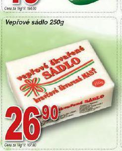 Hruška Vepřové sádlo nabídka