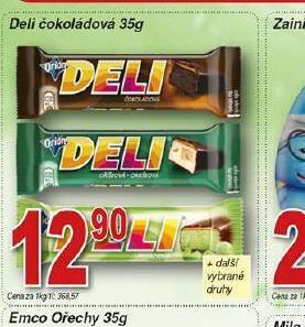 Deli čokoládová
