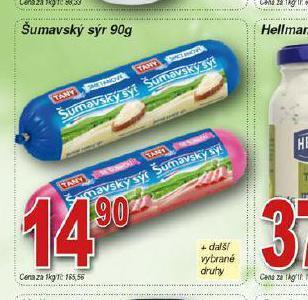 Hruška Šumavský sýr nabídka