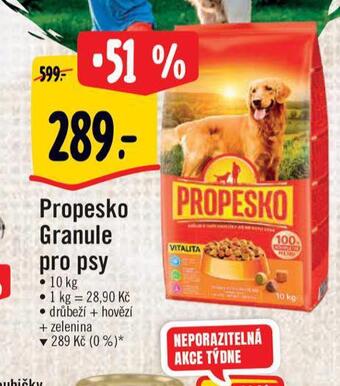 Albert Propesko granule pro psy nabídka