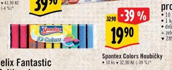 Albert Spontex colors houbičky nabídka