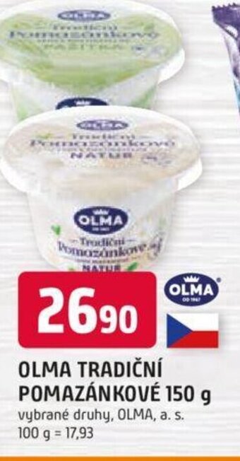 Trefa OLMA TRADIČNÍ POMAZÁNKOVÉ 150 g nabídka