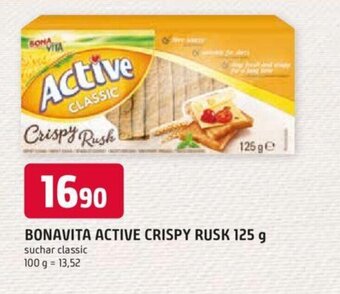 Trefa BONAVITA ACTIVE CRISPY RUSK 125 g nabídka