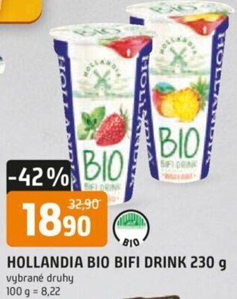 Trefa HOLLANDIA BIO BIFI DRINK 230 g nabídka