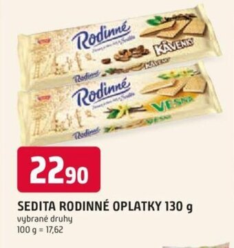 Trefa SEDITA RODINNÉ OPLATKY 130 g nabídka