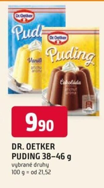 Trefa DR. OETKER PUDING 38-46 g nabídka