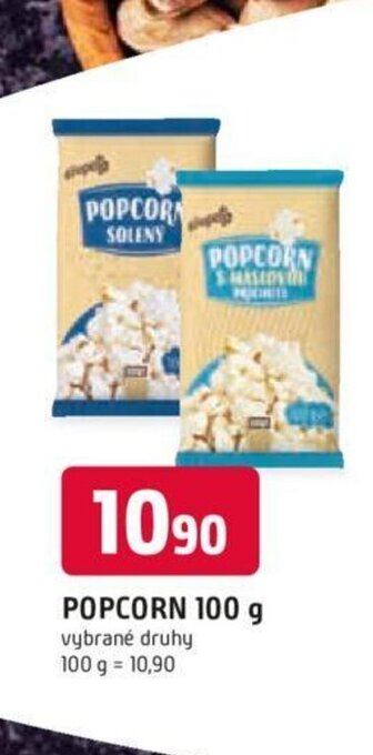 Trefa POPCORN 100 g nabídka