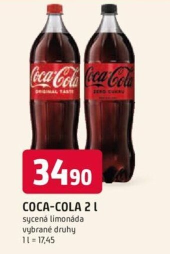 Trefa COCA-COLA 2 L nabídka
