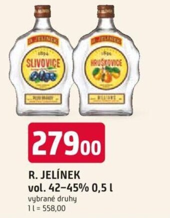 Trefa R. JELÍNEK vol. 42-45% 0,5 L nabídka