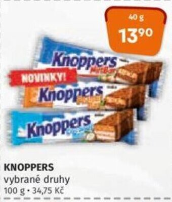 Trefa KNOPPERS 40 g nabídka