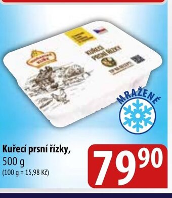 Kuřecí prsní řízky, 500 g