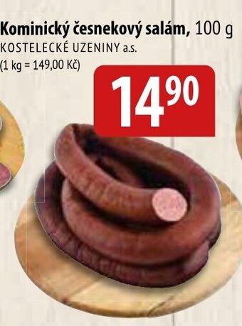 Bala Kominický česnekový salám, 100 g nabídka
