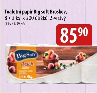 Bala Toaletní papír Big soft Broskev nabídka