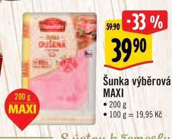 Albert Šunka výběrová maxi, 200 g nabídka