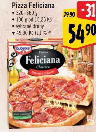 Albert Pizza feliciana, 320-360 g nabídka